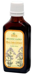 Baldriánské kapky 50 ml