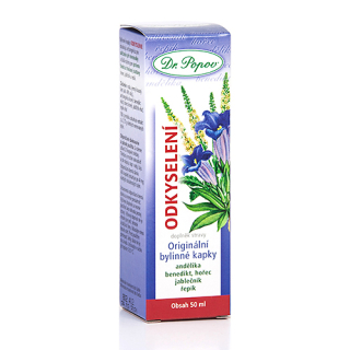 Odkyselení tinktura 50 ml
