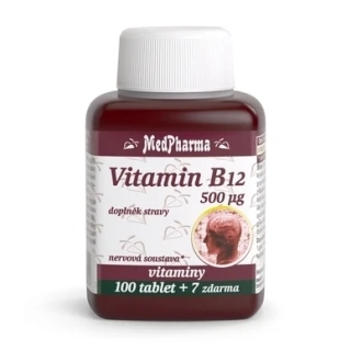 MedPh Vitamín B 12 500 mcg 107 tabl.