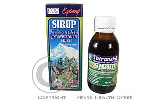 Tatranská směs bylinný sirup 100 ml